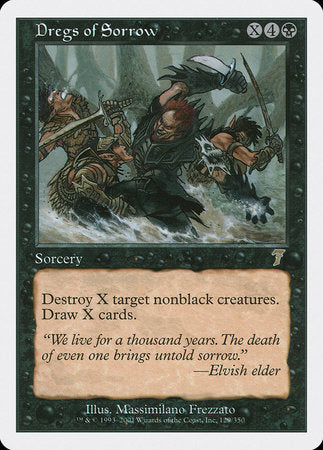 Dregs of Sorrow [Seventh Edition] | Tabernacle Games