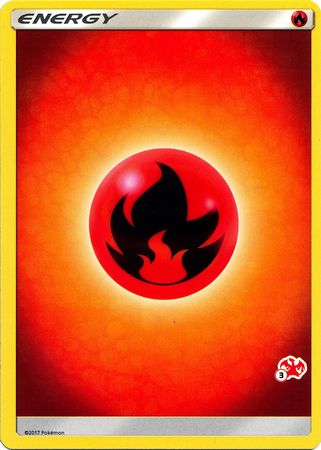 Fire Energy (Charizard Stamp #3) [Battle Academy 2020] | Tabernacle Games