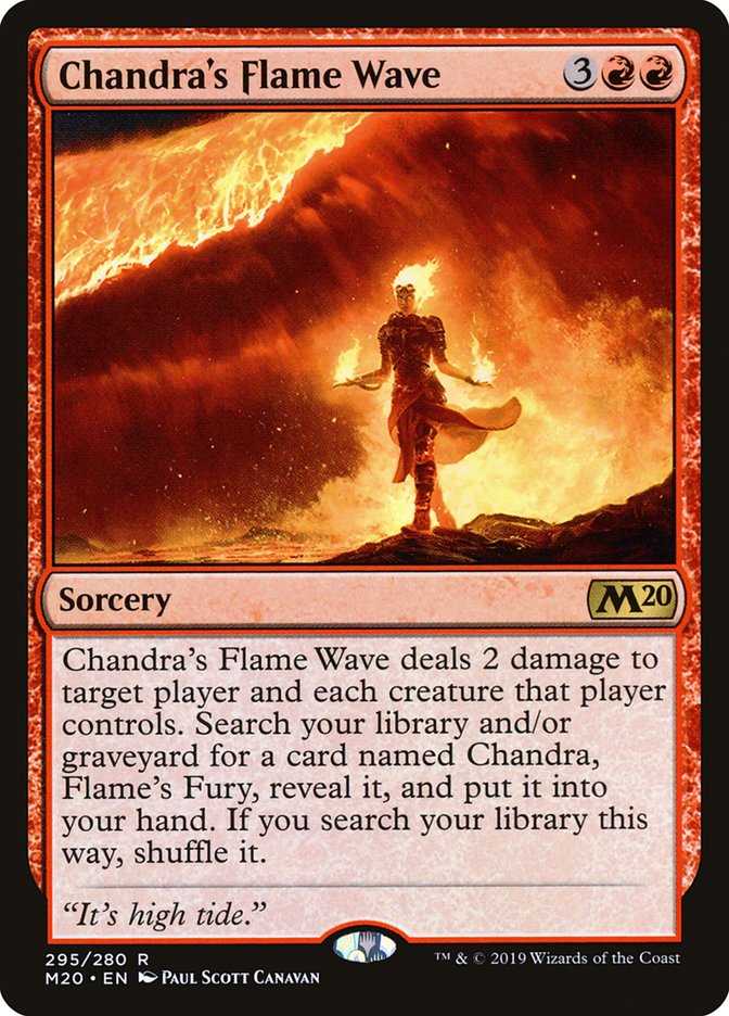 Chandra's Flame Wave [Core Set 2020] | Tabernacle Games