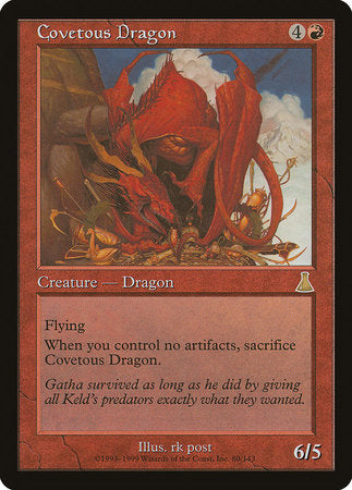 Covetous Dragon [Urza's Destiny] | Tabernacle Games
