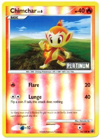 Chimchar (56/100) [Burger King Promos: 2009 Collection] | Tabernacle Games