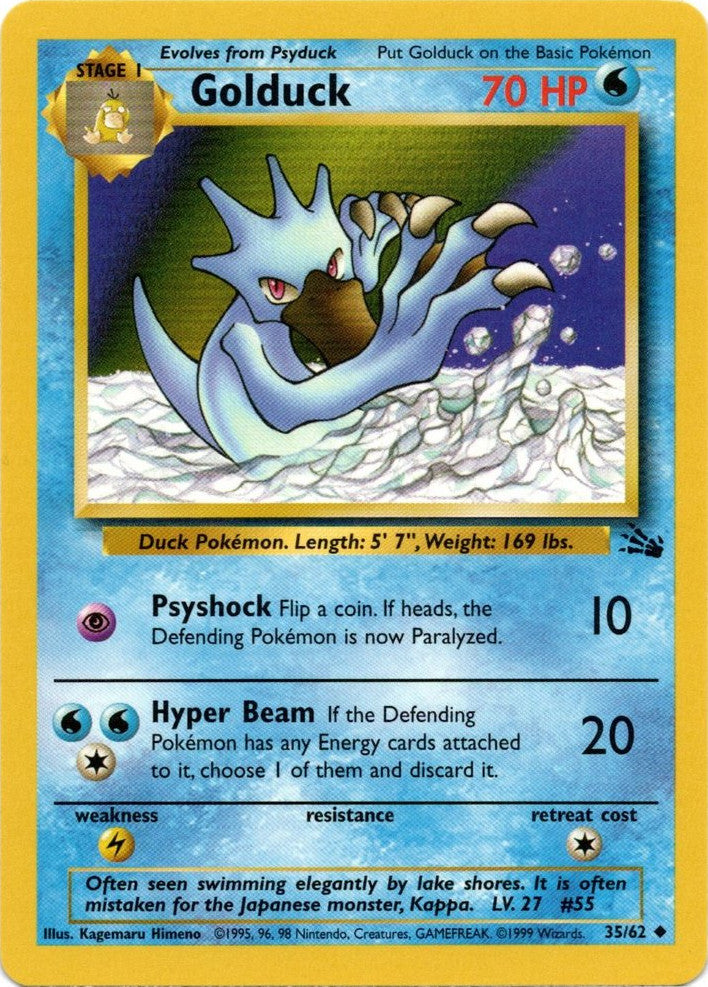 Golduck (35/62) [Fossil Unlimited] | Tabernacle Games
