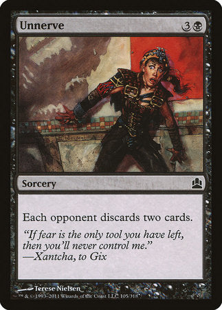 Unnerve [Commander 2011] | Tabernacle Games