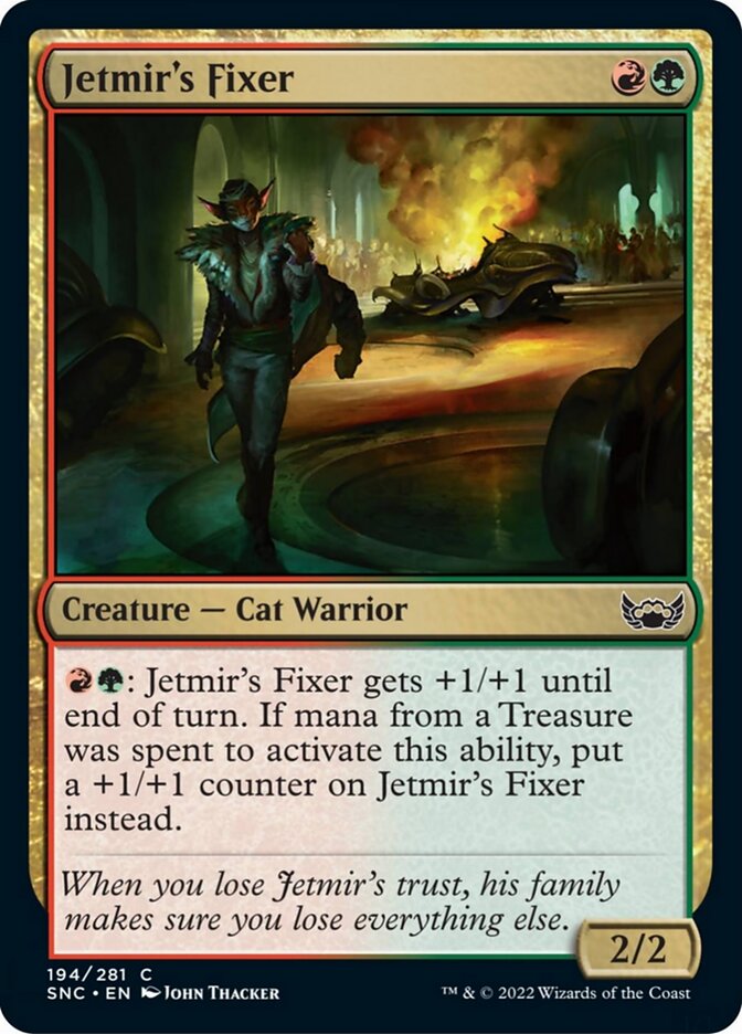 Jetmir's Fixer [Streets of New Capenna] | Tabernacle Games