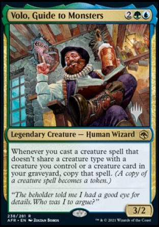 Volo, Guide to Monsters (Promo Pack) [Dungeons & Dragons: Adventures in the Forgotten Realms Promos] | Tabernacle Games