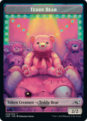 Teddy Bear // Food (010) Double-sided Token [Unfinity Tokens] | Tabernacle Games