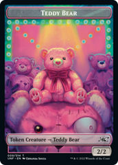 Teddy Bear // Food (011) Double-sided Token [Unfinity Tokens] | Tabernacle Games