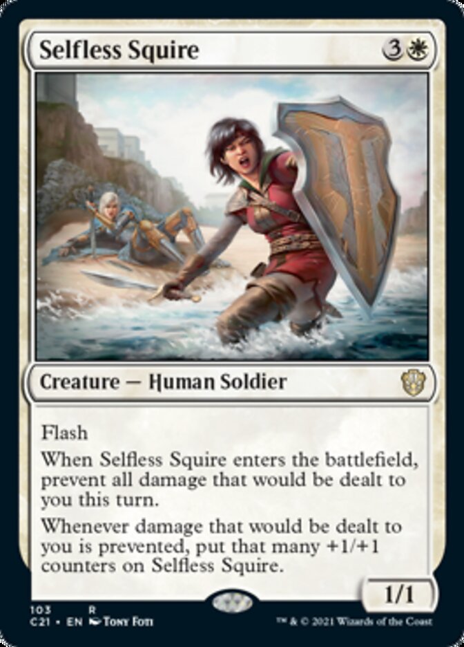 Selfless Squire [Commander 2021] | Tabernacle Games