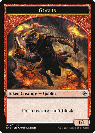 Goblin Token [Conspiracy: Take the Crown Tokens] | Tabernacle Games