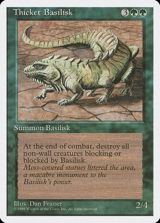 Thicket Basilisk [Fourth Edition] | Tabernacle Games