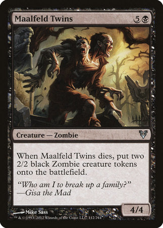 Maalfeld Twins [Avacyn Restored] | Tabernacle Games