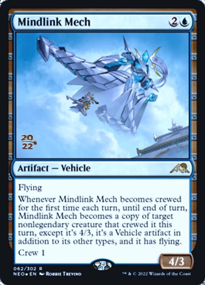Mindlink Mech [Kamigawa: Neon Dynasty Prerelease Promos] | Tabernacle Games