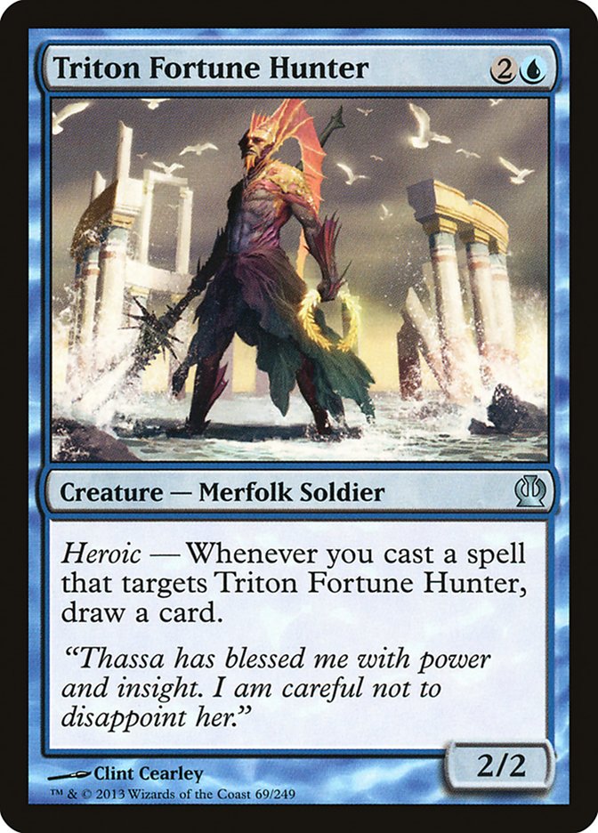 Triton Fortune Hunter [Theros] | Tabernacle Games