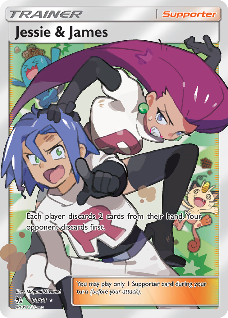 Jessie & James (68/68) [Sun & Moon: Hidden Fates] | Tabernacle Games