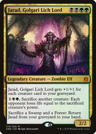 Jarad, Golgari Lich Lord [Commander Anthology] | Tabernacle Games