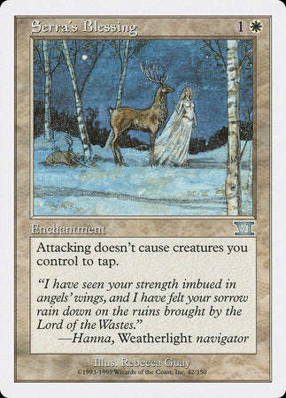 Serra's Blessing [Classic Sixth Edition] | Tabernacle Games