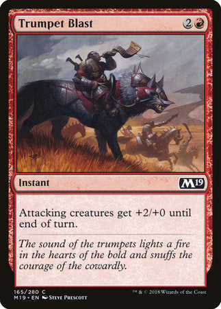 Trumpet Blast [Core Set 2019] | Tabernacle Games