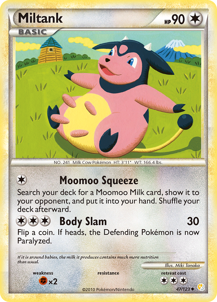 Miltank (47/123) [HeartGold & SoulSilver: Base Set] | Tabernacle Games