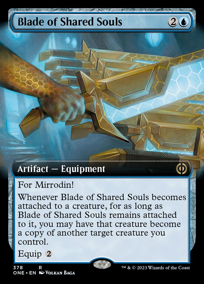 Blade of Shared Souls (Extended Art) [Phyrexia: All Will Be One] | Tabernacle Games