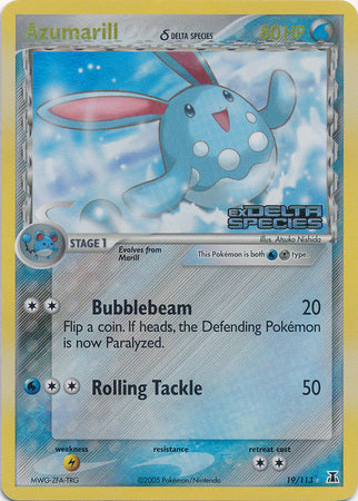 Azumarill (19/113) (Delta Species) (Stamped) [EX: Delta Species] | Tabernacle Games