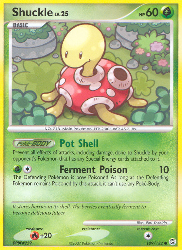 Shuckle (109/132) [Diamond & Pearl: Secret Wonders] | Tabernacle Games