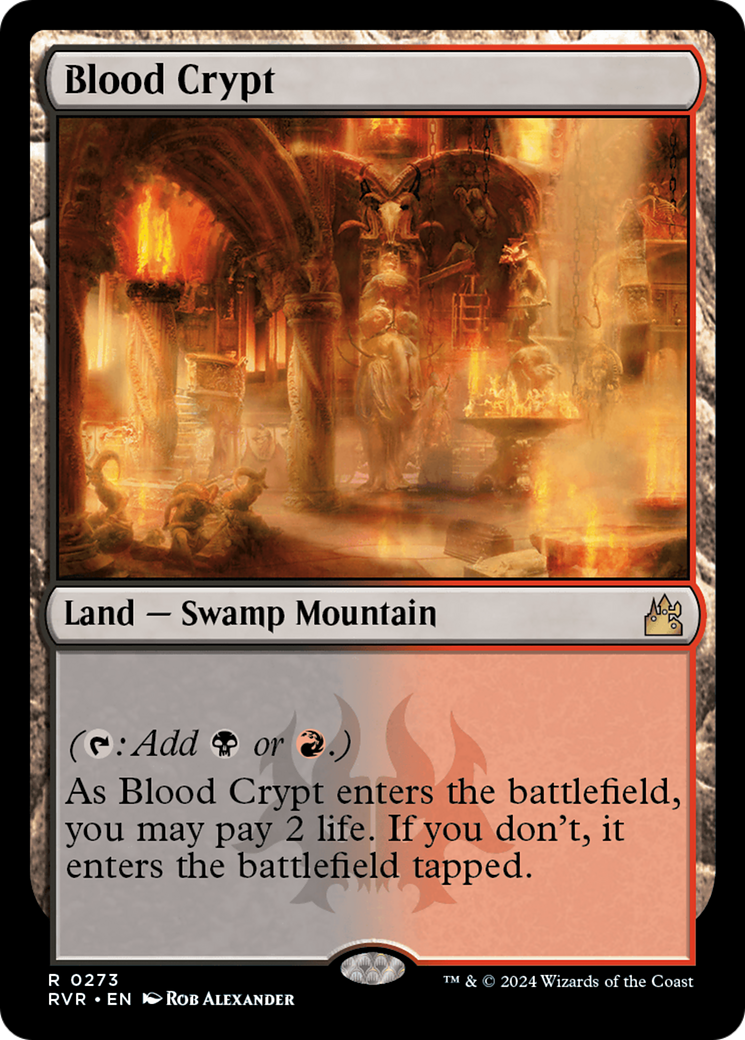 Blood Crypt [Ravnica Remastered] | Tabernacle Games