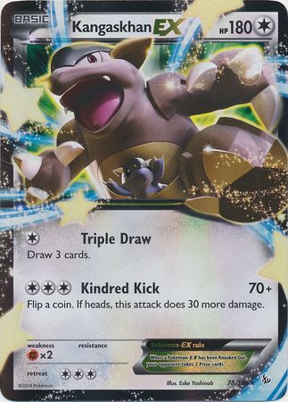 Kangaskhan EX (78/106) (Jumbo Card) [XY: Flashfire] | Tabernacle Games