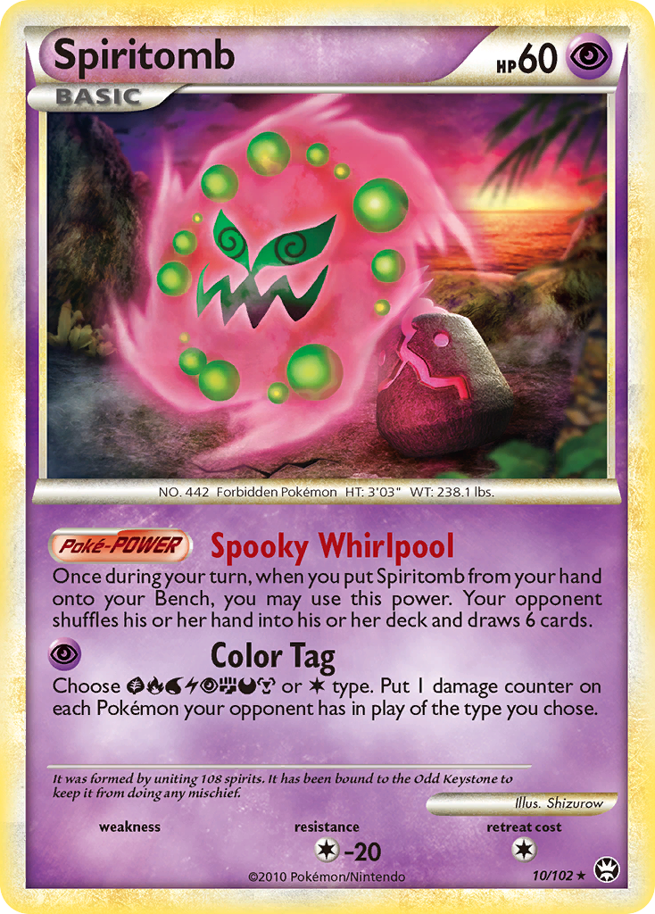 Spiritomb (10/102) [HeartGold & SoulSilver: Triumphant] | Tabernacle Games