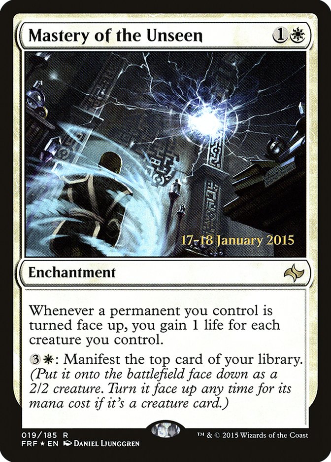 Mastery of the Unseen  [Fate Reforged Prerelease Promos] | Tabernacle Games