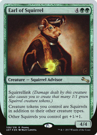 Earl of Squirrel [Unstable Promos] | Tabernacle Games