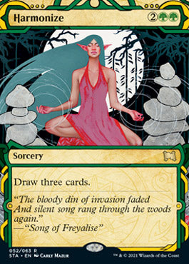 Harmonize (Etched Foil) [Strixhaven Mystical Archive] | Tabernacle Games