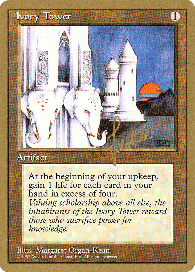 Ivory Tower (Bertrand Lestree) [Pro Tour Collector Set] | Tabernacle Games