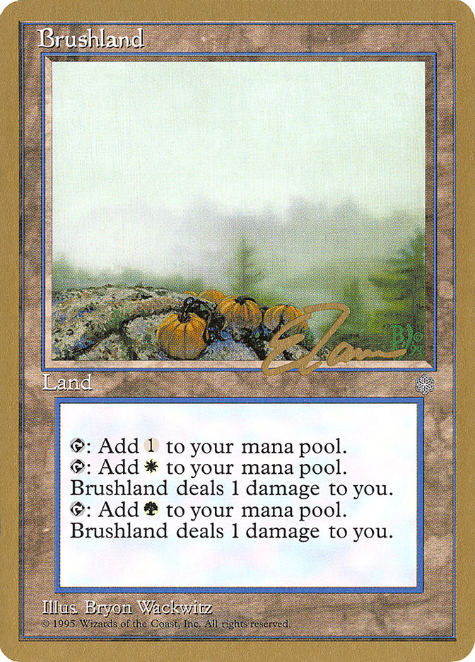 Brushland (Eric Tam) [Pro Tour Collector Set] | Tabernacle Games