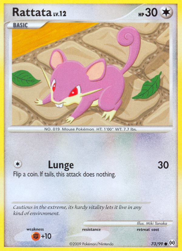 Rattata (73/99) [Platinum: Arceus] | Tabernacle Games