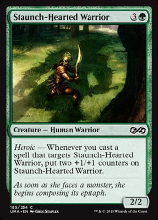 Staunch-Hearted Warrior [Ultimate Masters] | Tabernacle Games