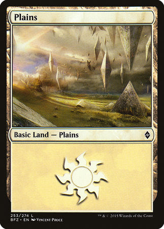 Plains (253) [Battle for Zendikar] | Tabernacle Games