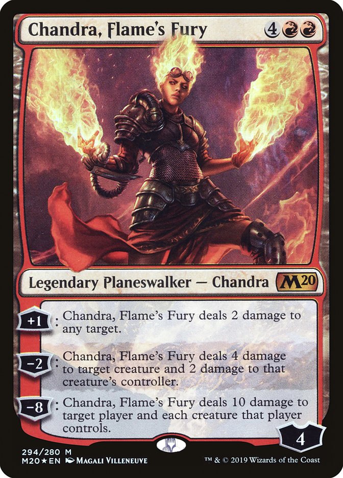 Chandra, Flame's Fury [Core Set 2020] | Tabernacle Games