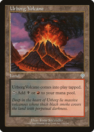 Urborg Volcano [Invasion] | Tabernacle Games