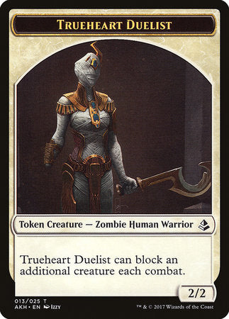 Trueheart Duelist Token [Amonkhet Tokens] | Tabernacle Games