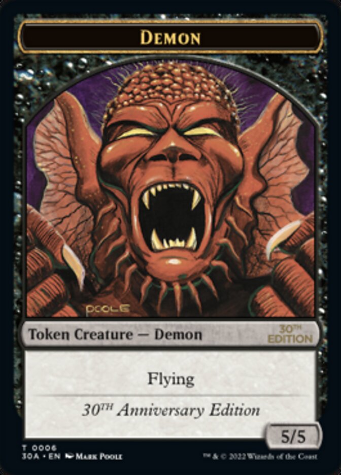 Demon Token [30th Anniversary Tokens] | Tabernacle Games