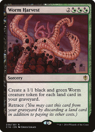 Worm Harvest [Commander 2016] | Tabernacle Games