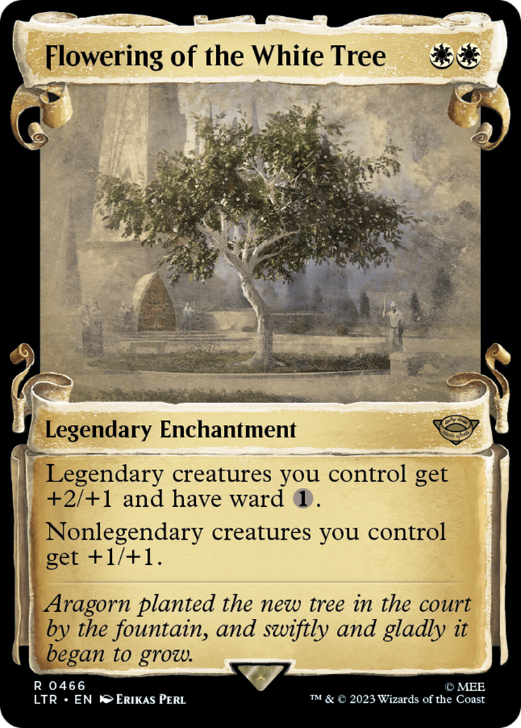 Flowering of the White Tree [The Lord of the Rings: Tales of Middle-Earth Showcase Scrolls] | Tabernacle Games