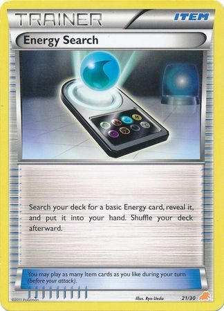 Energy Search (21/30) [Black & White: Trainer Kit - Excadrill] | Tabernacle Games
