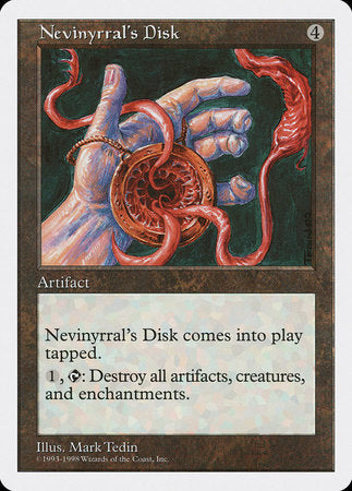 Nevinyrral's Disk [Anthologies] | Tabernacle Games