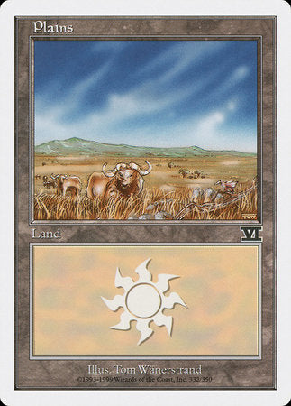 Plains (332) [Classic Sixth Edition] | Tabernacle Games