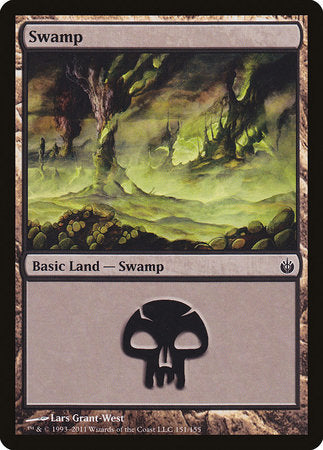 Swamp (151) [Mirrodin Besieged] | Tabernacle Games