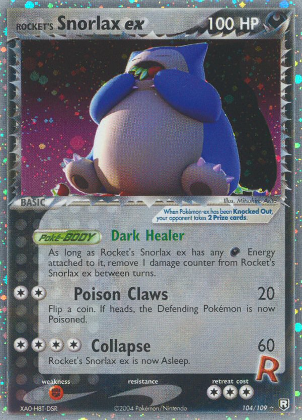 Rocket's Snorlax ex (104/109) [EX: Team Rocket Returns] | Tabernacle Games