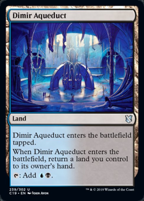 Dimir Aqueduct [Commander 2019] | Tabernacle Games