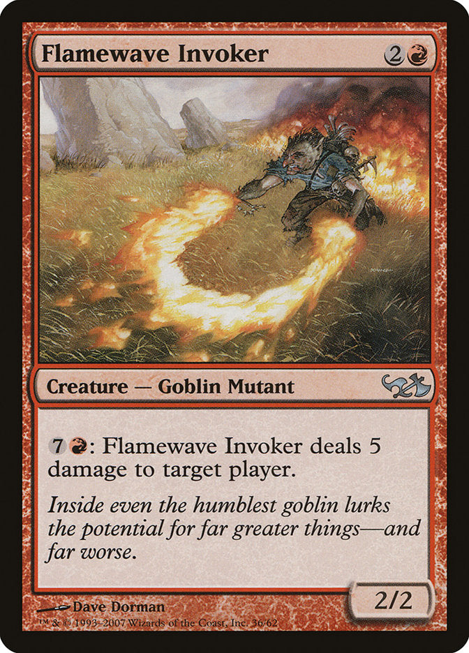 Flamewave Invoker [Duel Decks: Elves vs. Goblins] | Tabernacle Games