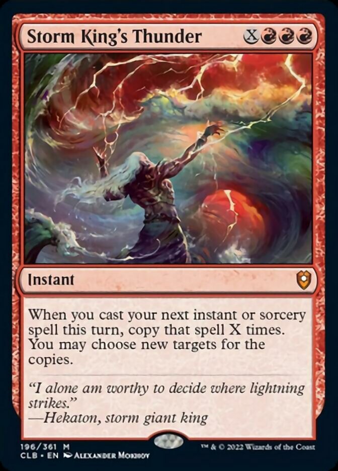 Storm King's Thunder [Commander Legends: Battle for Baldur's Gate] | Tabernacle Games